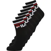 FILA Sokker grenadine / sort / hvid