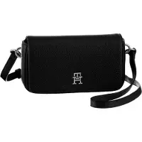 Tommy Hilfiger Skuldertaske sort / sølv