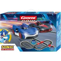 Carrera 20063520, Racerkøretøj og banesæt, Sonic the Hedgehog, 5 År, D, Flerfarvet