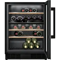 Siemens iQ500 KU21WAHG0 - Vinkøler - under køkkenbord - til indbygning - niche - bredde: 60 cm - dybde: 56 cm - højde: 82 cm - 120 liter - Klasse G