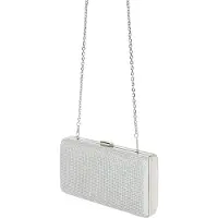 Mascara Clutch sølv / transparent