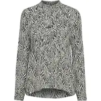 Ichi Bluse 'Marrakech' sort / offwhite