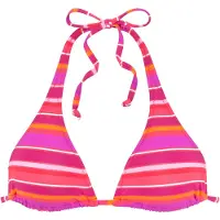 s.Oliver Bikinioverdel lilla / lyseorange / pink / hvid