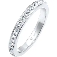 Elli Ring sølv / transparent