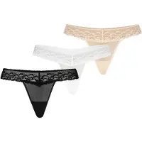 TEYLI String 'Leo' beige / sort / hvid