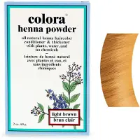 Colora Henna Powder Lysebrun