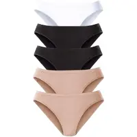 Petite fleur Slip lysebeige / sort / hvid