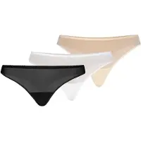 TEYLI String 'Nikola' beige / sort / hvid