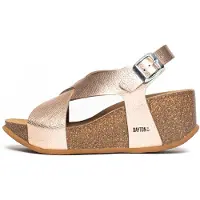 Bayton Sandaler 'Jerez' rosa guld / sort