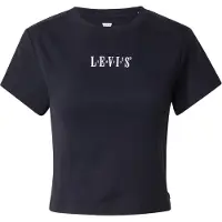 Levi's Shirts 'Graphic Essential Sporty Tee' sort / hvid