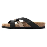 Bayton Pantoletter 'Santander' brun / guld / sort