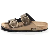 Bayton Pantoletter 'Atlas' bronze / sort