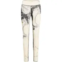 GOLD´S GYM APPAREL Sportsbukser 'Brooke' creme / grå / sort / offwhite