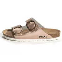 Bayton Pantoletter 'Atlas' rosa guld
