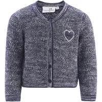 Happy girls Cardigan navy / hvid