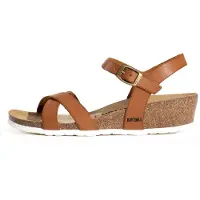 Bayton Sandaler med rem 'Canberra' brun / sort