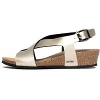 Bayton Sandaler 'Salamanque' brun / guld / sort