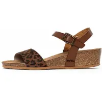 Bayton Sandaler med rem 'Wodonga' camel / sort
