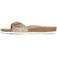 Bayton Pantoletter 'Zephyr' guld