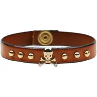 Scalpers Armbånd cognac / guld