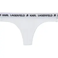 Karl Lagerfeld String sort / hvid