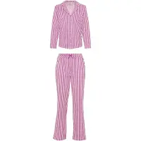 Vivance Pyjamas 'Dreams' lysviolet / hvid
