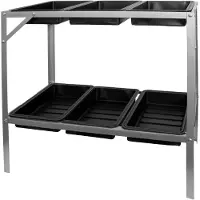 Nature Sammenklappeligt plantebord 6020501
