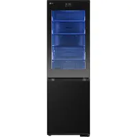 LG GBG7190CEV, 349 L, T, 10 kg/24t, C, Frisk zone, aflukke, Sort