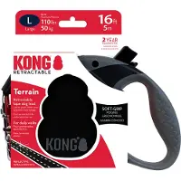 Kong Retractable Leash Terrain - L - Sort