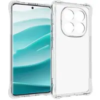 Mtp Products Xiaomi Redmi Note 14 Pro 5G/Poco X7 Stødtæt TPU Cover - Gennemsigtig