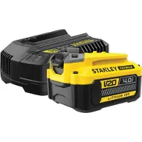Stanley ST BATTERI V20 4.0Ah + CHARGE SFMCB14M1