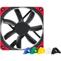 Noctua NF-S12A PWM chromax.black.swap - Kabinet køler - 120mm - Sort - 17 dBA