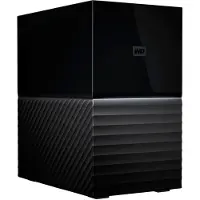 Western Digital WD My Book Duo WDBFBE0160JBK - Harddisk-array - 16 TB - 2 bays - HDD 8 TB x 2 - USB 3.1 (ekstern)