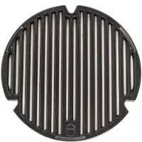 Kamado joe holdbar ikke-stick støbejerns madlavningsrist med grillrater til Joe Jr Portable Charcoal Grill og klassiske Joe Series Charcoal Grill