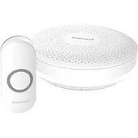 Honeywell DCR313N Trådløs Dørklokke LED rund hvid