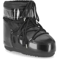 Moon Boot - Afterski - Icon Low Glance Black til UnisexUld - Størrelse 42-44 - Sort