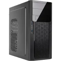 Silverstone Precision PS13 - Kabinet - Miditower - Sort