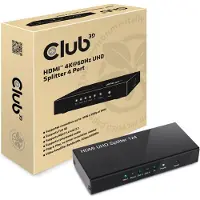 Club 3D SenseVision CSV-1380 - Video-/audiosplitter - 4 x HDMI
