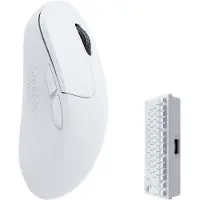 Keychron M3 Mini Ultralight 55g Wireless 4K - Gaming Mus - Optisk - 5 knapper - Hvid