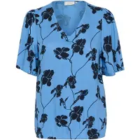 Kaffe Bluse 'KA Ariana' azur / sort