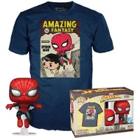 Loungefly Spider-man Forundring Funko Pop-figursæt Med Tegneserie-t-shirt