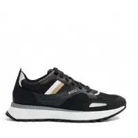 BOSS BOSStil mænd. 50498280 Jonah Sneakers sort (42), Fast, Blonder, Casual