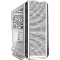 Be quiet! Silent Base 802 Window - Tower - udvidet ATX - sidepanel med vindue (hærdet glas) - ingen strømforsyning (ATX / PS/2) - hvid - USB/Lyd