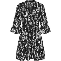 Vero Moda Kjole sort / hvid