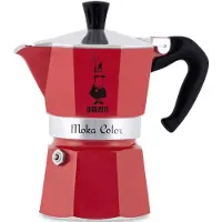 Bialetti Moka Express - Filtreringsenhed - passionsrød