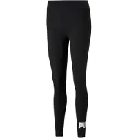 Puma Essentials Logo Leggings Women, Clothing, Black, XXS