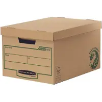 BANKERS BOX Arkivboks 4470701 32.5 cm x 26 cm x 44.5 cm Karton Brun 10 stk