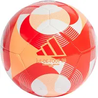 Adidas Fodbold Île-De-Foot Club - Rød/Orange/Hvid, størrelse Ball SZ. 4