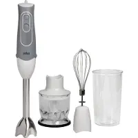 Braun Multiquick 5 MQ 525 Omelette - Stavblender - 600 W - hvid/grå