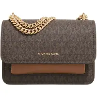 Michael Kors Skuldertaske 'Sac Bandoulière Claire Marron' brun